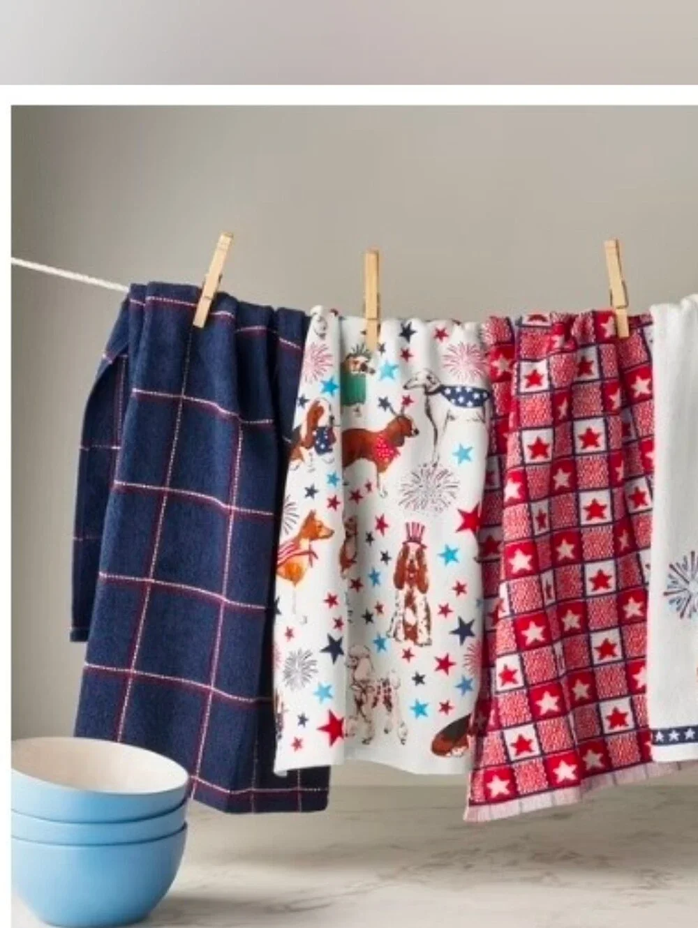 Americana Kitchen Towel Set, 8-Pack